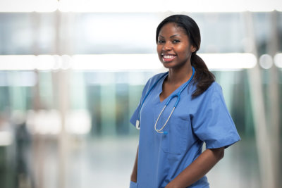 Portrait of a smiling nurse